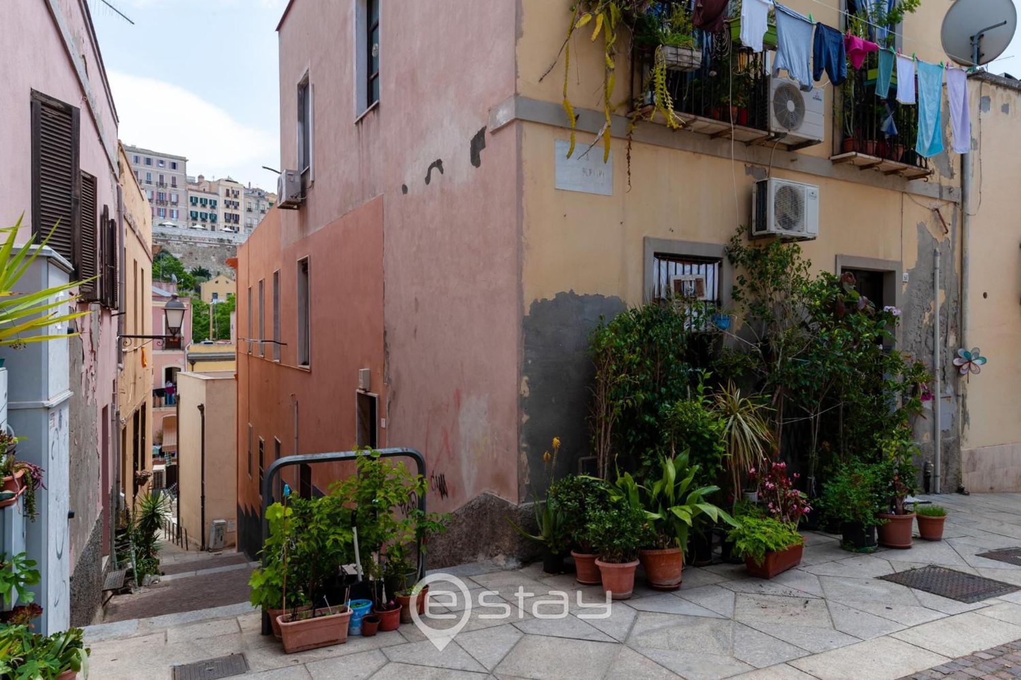 Charm In Siotto Pintor Apartamento Cagliari Exterior foto